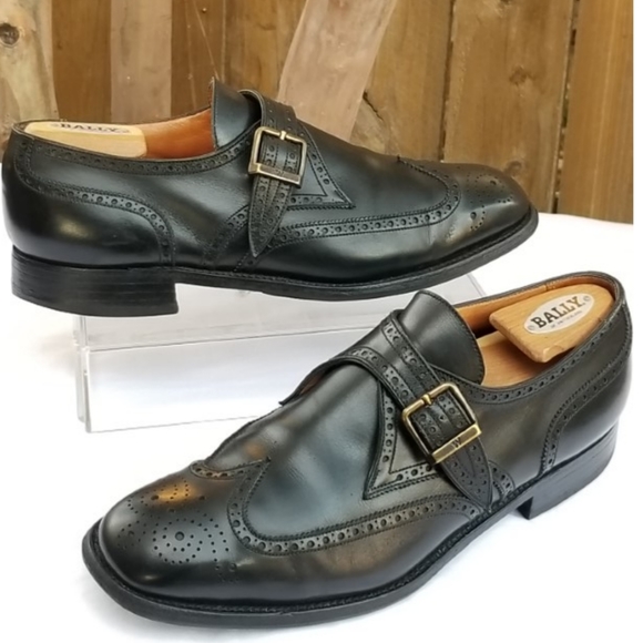 J.M Weston Rare medallion  Single Strap Monk shoes Size 9 main image 7